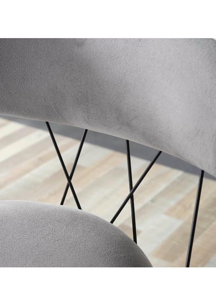 Relax Plus Tel Sandalye 85 cm Masa Için Mutfak-Cafe 4'lü modelleri