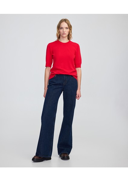 Bisiklet Yaka Basic Triko IW6250050354034 fiyatları