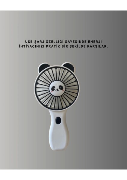 Sessiz Çalışan USB Şarjlı Masaüstü Mini Vantilatör modelleri