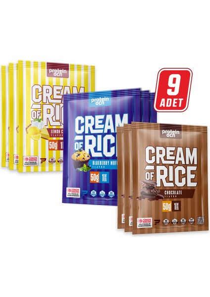 Cream Of Rice | Pirinç Kreması - Karma Kutu - 9 Tek Kullanımlık Saşe fiyatları