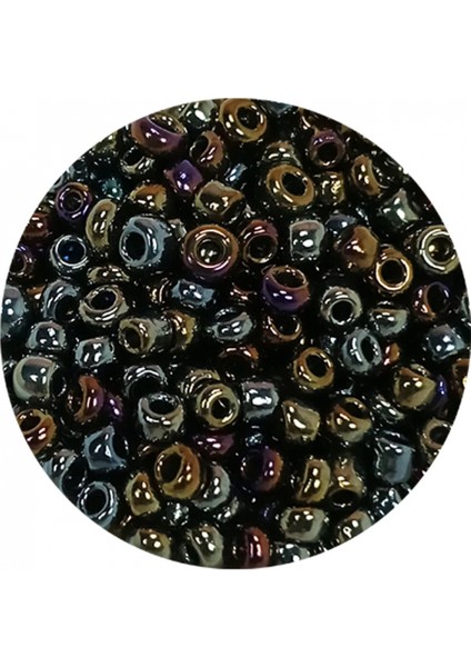 Dökme Cam Kum Boncuk (8/0) 3 mm - 60 Gram - Alacalı Renk - BNC192 fiyatları