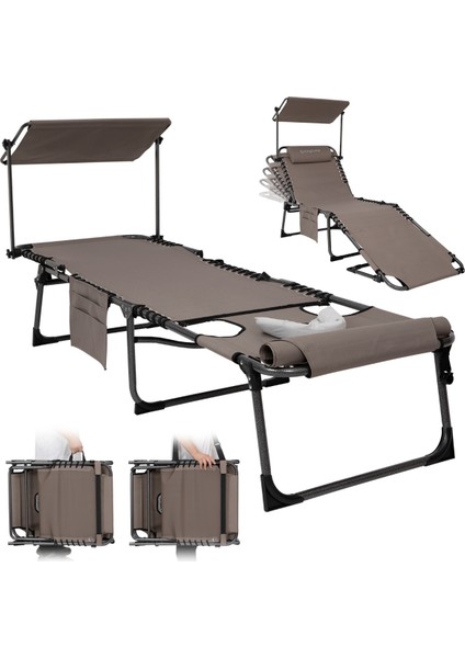 Kingcamp Magnolia B10 Plus Hands-Free Premium 7 Kademeli Katlanır Şezlong Beige fiyatları