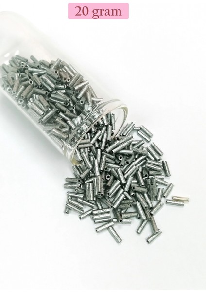 Uzun Boru Kesme Boncuk Çap 2mm Uzunluk 10 mm - 4 Renk - Toplam 80 Gram - BNC430 fırsatları