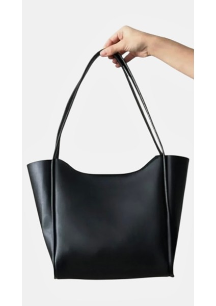 Kadın Siyah Kol ve Omuz Çantası