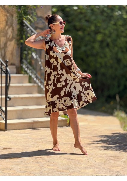 MLN16151 Viskon Alanya Elbise fiyatları