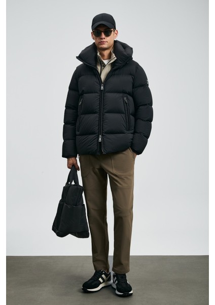 Erkek Tommy Kaz Tüyü Mont 112120250 Siyah fiyatları