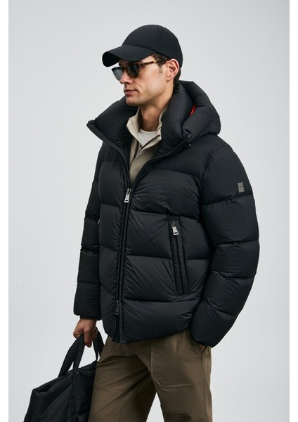 Erkek Tommy Kaz Tüyü Mont 112120250 Siyah modelleri