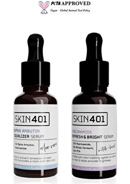 Koyu Leke ve Siyah Nokta Serum Seti 2 Adet 30 ml Tüm Cilt Tipleri için Etkili fırsatları