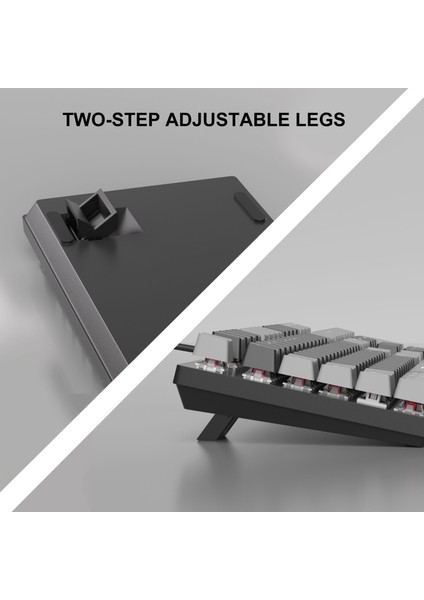 Mk-Storm 104 Tuş Red Switch Kablolu Türkçe Q Gri-Siyah Gaming Klavye indirimleri