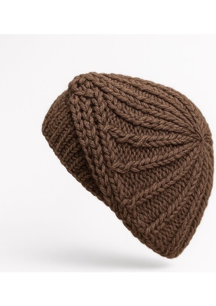 Ressam Model Triko Bere Şapka