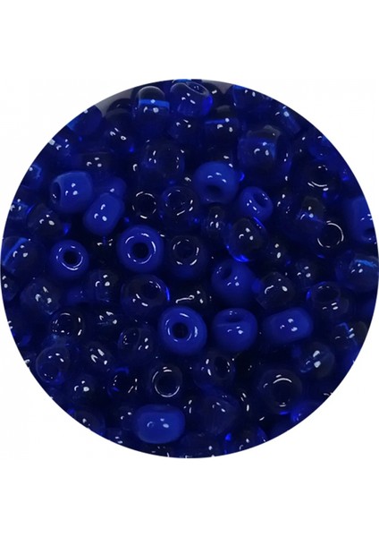 Dökme Cam Kum Boncuk (8/0) 3 mm - 20 Gram - Koyu Mavi - BNC178 fiyatları