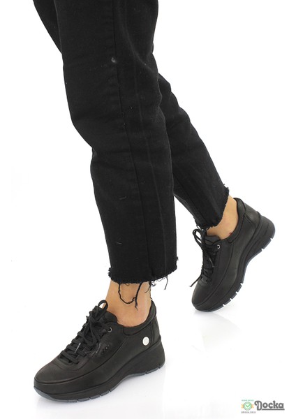 Kadın Ortopedik Hakiki Deri Spor Tarz Dolgu Topuk Ayakkabı M26/KA3635 modelleri