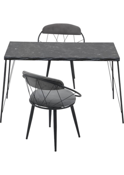 Ruby Masa 60X120 2 Relax Sandalye Mutfak,çalışma Odası,ofis,balkon Takımı modelleri
