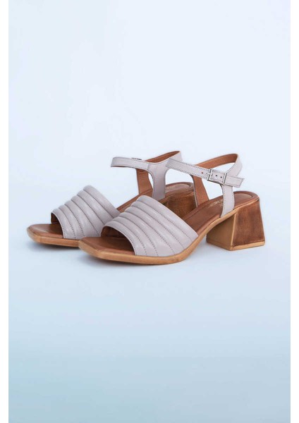 Kadın Topuklu Ayakkabı Z6919006-BUZ