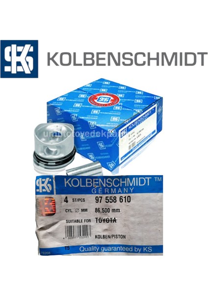 Toyota-Daıhatsu Motor Pıston TK.R12469-R12472-R12475