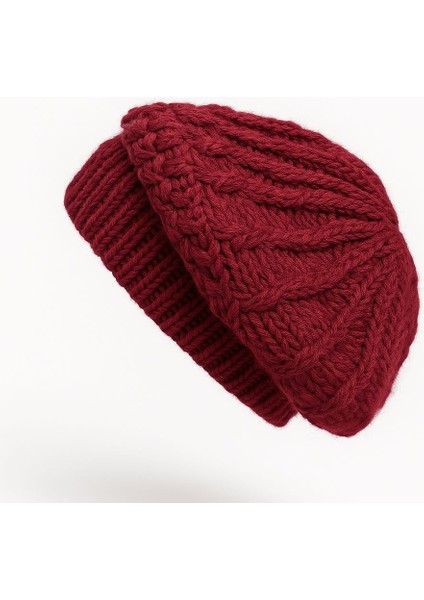 Ressam Model Triko Bere Şapka