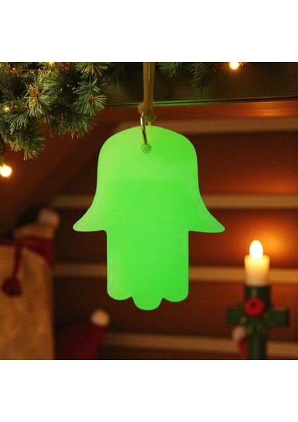 Fatma Ana Eli Karanlıkta Parlayan Fosforlu Dikiz Aynası Asma Süsü Islami Aksesuar fiyatları