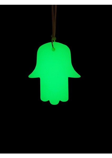 Fatma Ana Eli Karanlıkta Parlayan Fosforlu Dikiz Aynası Asma Süsü Islami Aksesuar fırsatları