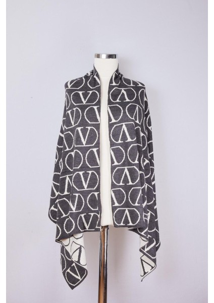 Desenli Çift Taraflı Triko Şal fiyatları