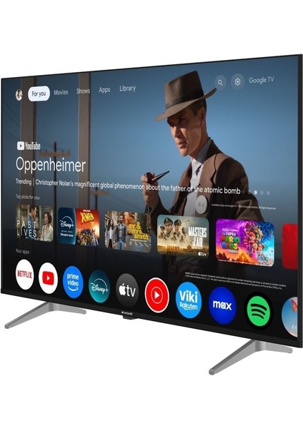 A43 E 795 B 43" 109 Ekran Uydu Alıcılı 4K Ultra HD Google Smart LED TV