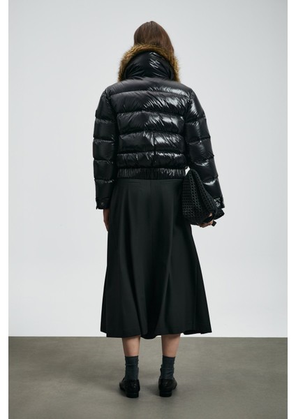 Kadın Daısy Kaz Tüyü Mont 122120041 Siyah fırsatları