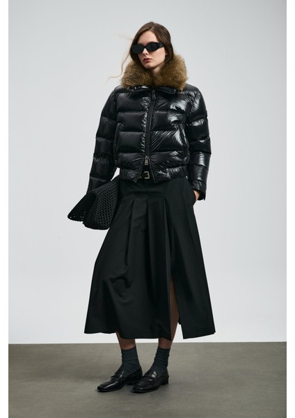 Kadın Daısy Kaz Tüyü Mont 122120041 Siyah modelleri