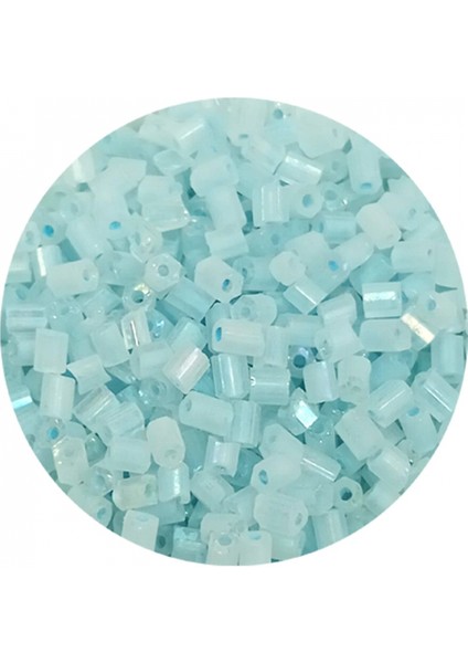 Kesme Cam Boncuk 2mm - 20 Gram - Maz Buz Mavi -BNC321 fiyatları