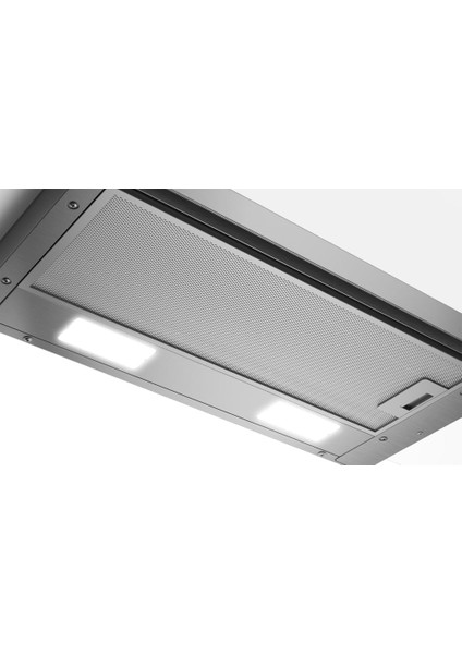 P 171 Tı Ankastre Sürgülü Aspiratör 274 m3/saat Maksimum Emiş Gri Renk