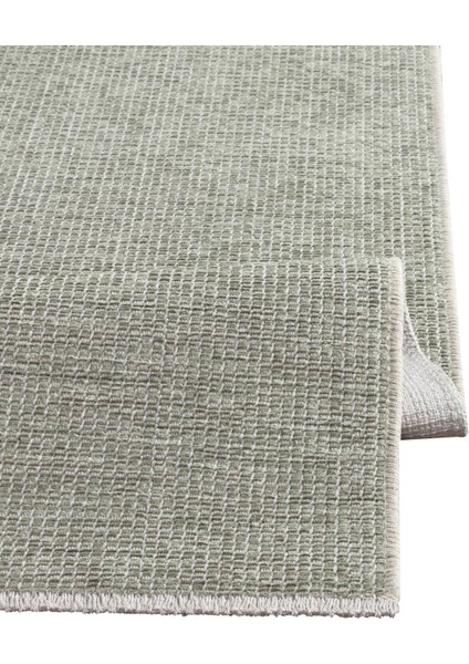 2416 Su Yeşili - Akrilik Dokuma Halı | Düz Renk Saçaklı Model indirimleri