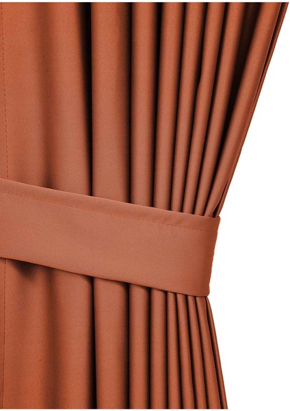 Blackout Işık Geçirmez Fon Perde Pilesiz Ekstraforlu Yüksek Kaliteli Karartma Güneşlik (Kiremit) modelleri