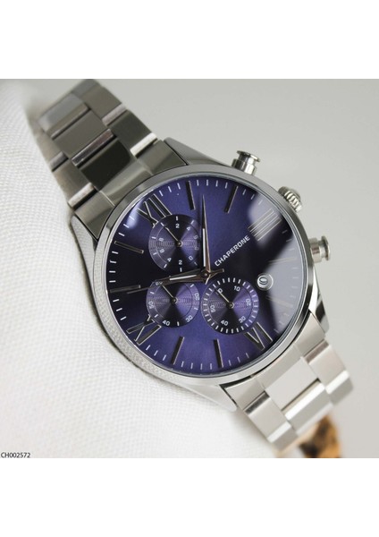 CH002572 Çelik Kordonlu Erkek Kol Saati