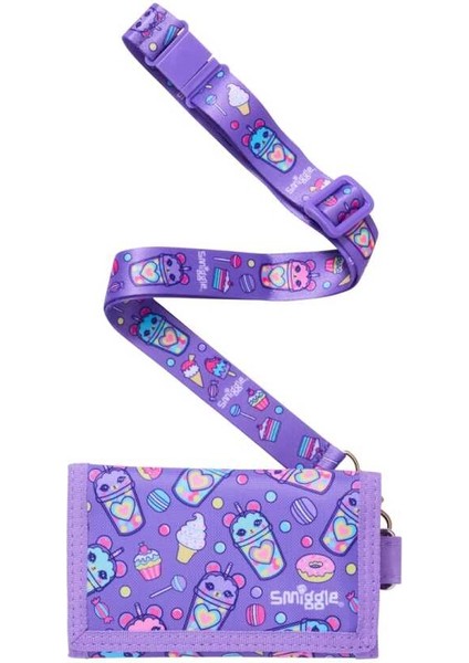 Wonder World Askılı Cüzdan Lila 444554