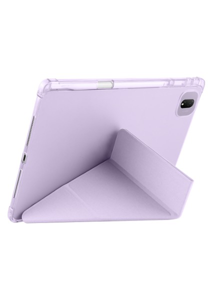 Honor Magic Pad 2 Uyumlu Kalem Bölmeli Uyku Modlu Standlı Trifolding Tablet Kılıfı indirimleri