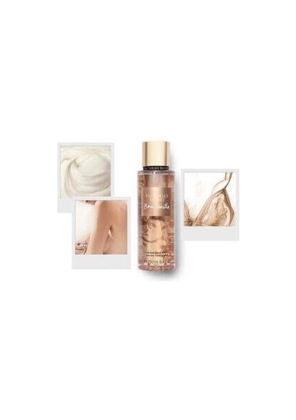 Bare Vanilla Golden Vücut Spreyi 250 ml Kavrulmuş Badem ve Sıcak Sandal Ağacı Aroması fırsatları