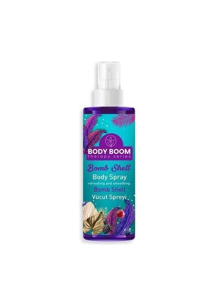 Body Boom Bomb Shell Vücut Spreyi 100 ML Ferahlatıcı Koku Tüm Cilt Tipleri için modelleri