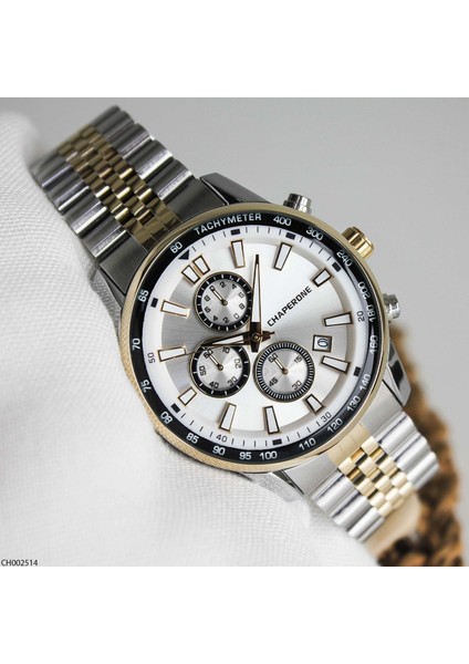 CH002514 Çelik Kordonlu Erkek Kol Saati