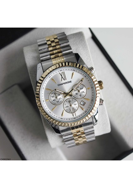 CH002561 Çelik Kordonlu Erkek Kol Saati