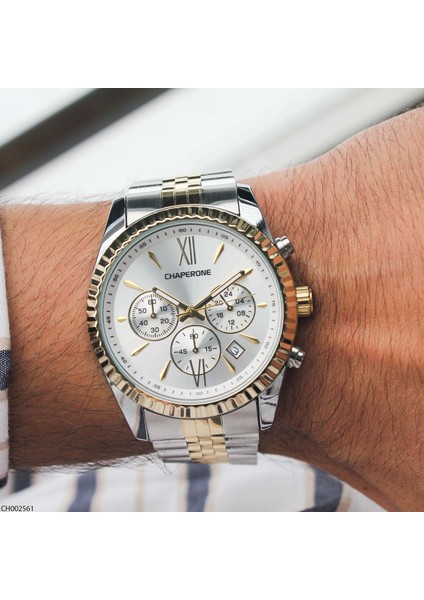 CH002561 Çelik Kordonlu Erkek Kol Saati fırsatları