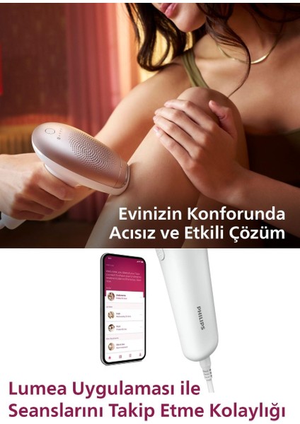 Lumea Advanced 7000 Serisi Ipl Epilasyon, Cilt Tonu Sensörlü / Pürüzsüz Cilt Etkisi +Satin Compact Kalem Düzeltici