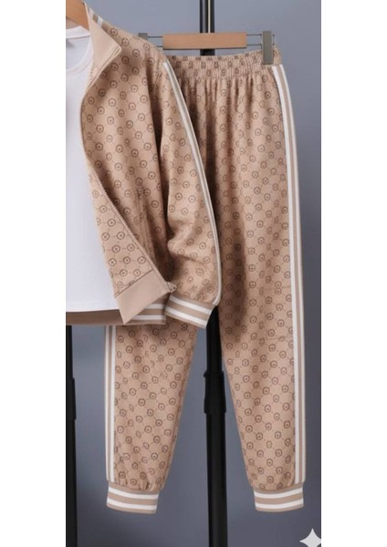 Triko Erkek Çocuk Üçlü Eşofman Takımı - Body - Hırka - Pantolon fırsatları