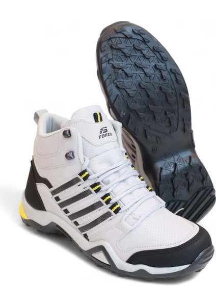 2226-FORZA Anatomik Kaydırmaz Tabanlı Soft Shell Outdoor Trekking Erkek Bağcıklı Spor Bot - NKT02226-GRI-42 indirimleri