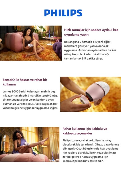 5 Işık Seviyesi, Kablosuz Yüz, Vücüt ve Hassas Bölge Bakım & Akıllı Lazer Premium Epilasyon Seti modelleri