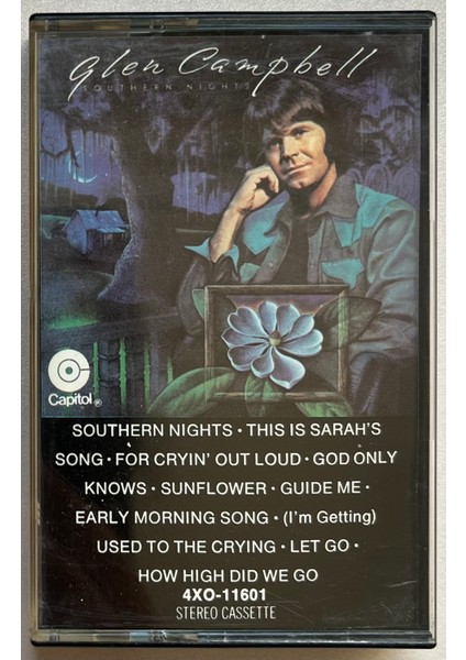 Glen Campbell Southern Nights Kaset (Orijinal Dönem Baskı Kaset)