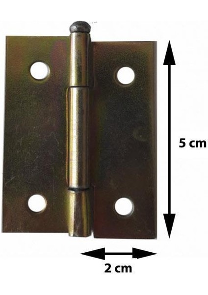 Yaprak Menteşe 2 cm