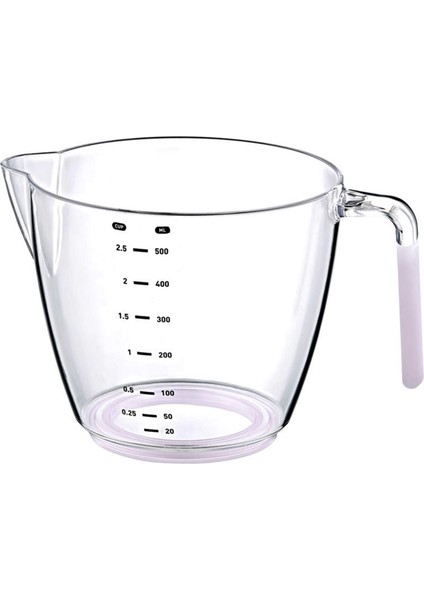 Ölçü ve Hamur Kabı 500 ml Silikon Sap