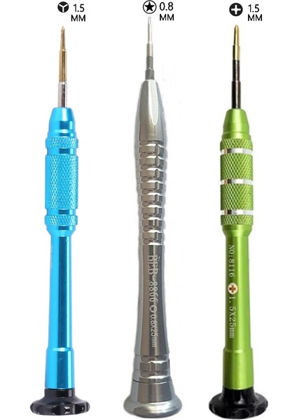 Evrensel 3IN1IPHONE 7g,8g,7g,8g Plus,x,xs,xs Max,xr,11,12,13,14,15 Pro Seri Tornavida Seti Yardımcı Onarım SETI09