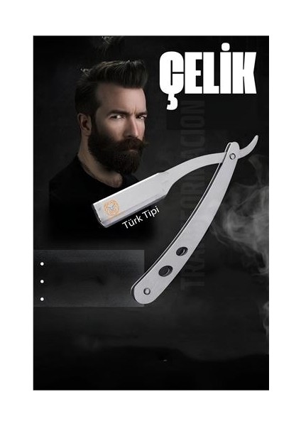 Paslanmaz Çelik Ustura Türk Modeli