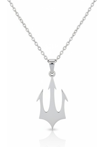 Trident Kolye - Paslanmaz Çelik