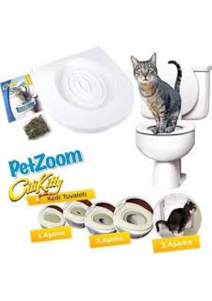 Petzoom Klozet Kedi Tuvai ***