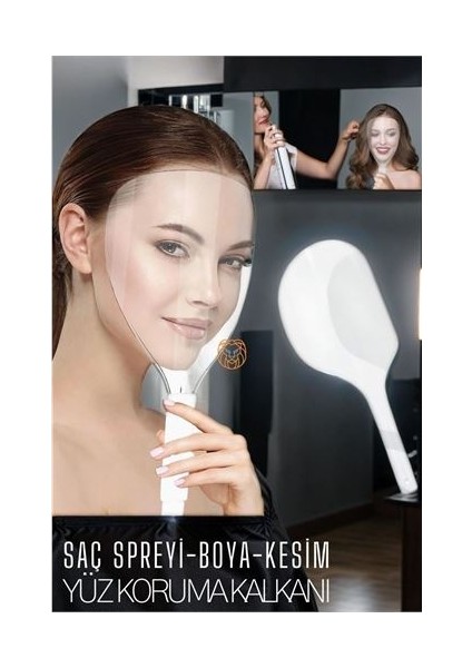 Saç Spreyi Yüz Koruma Kalkanı